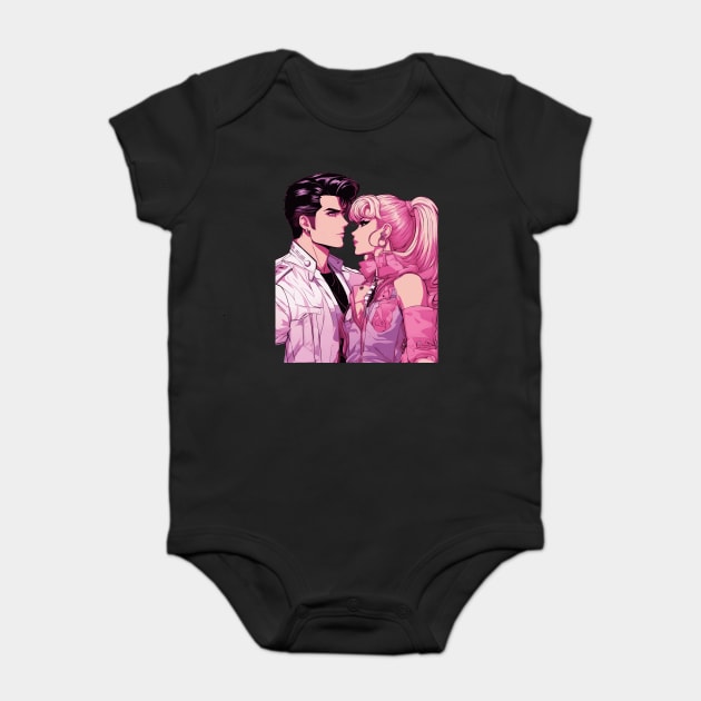 Anime Sweetheart for Life Baby Bodysuit by animegirlnft